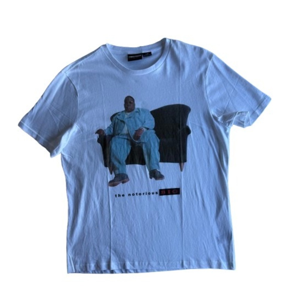 Notorious BIG‎ Biggie Smalls Couch T-Shirt Mens L Tbar Collab Music Souvenir NWT